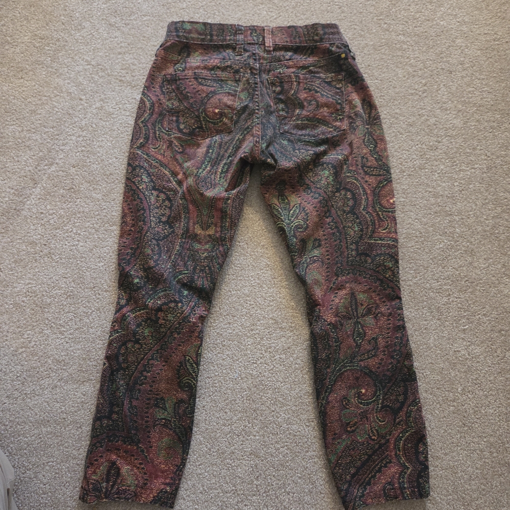 Levi's Multicolor Paisley Ankle Jeans - Picture 6 of 9